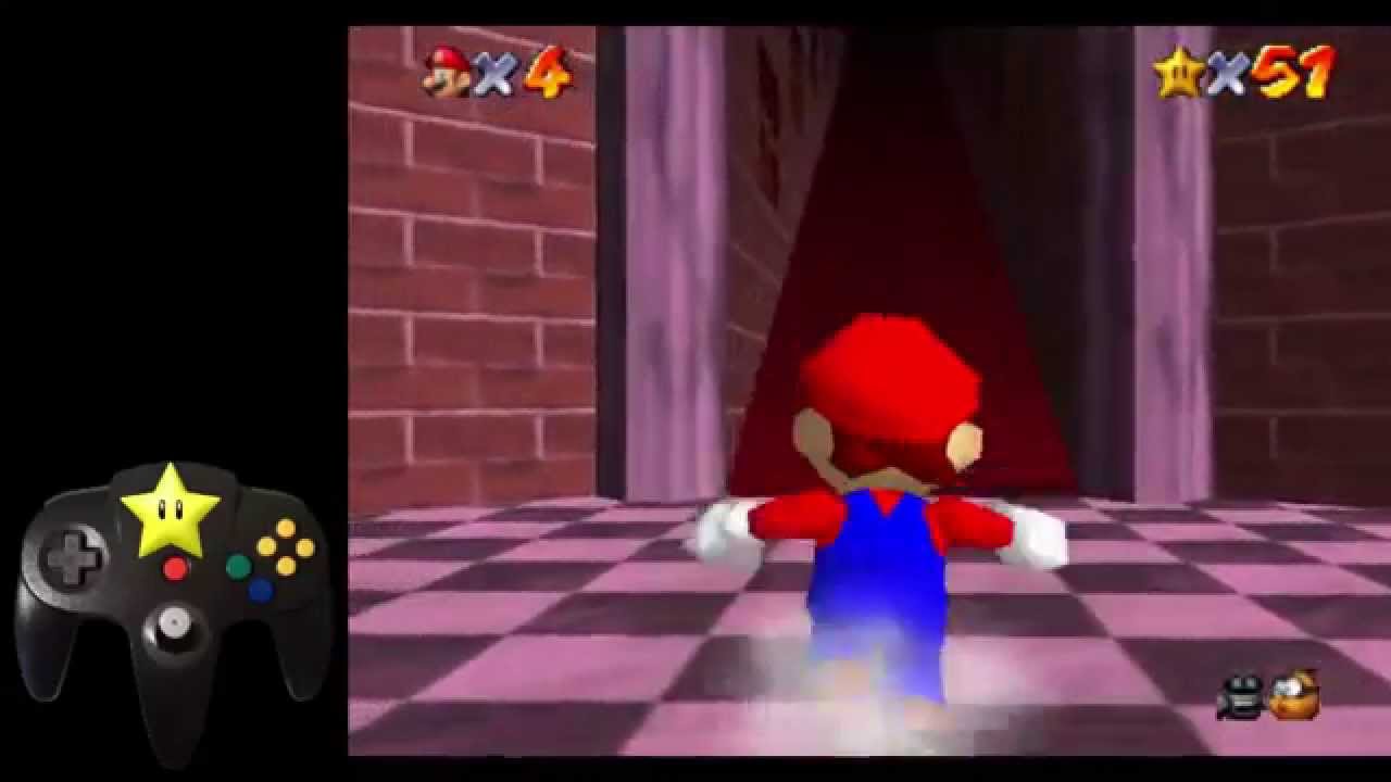 Super Mario 64 : Backward Long-Jump