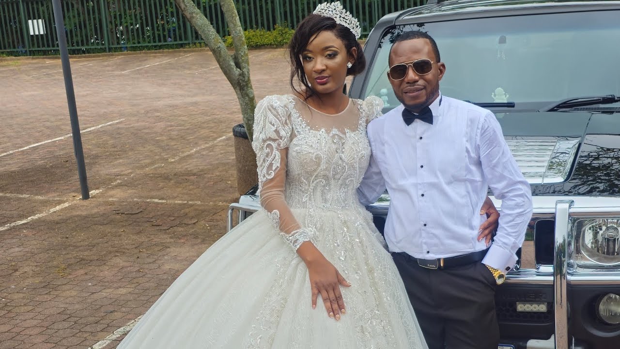 Groom Arvelain Matunga & Bride Belmiche Nkazi Wedding Day blessings In Durban kzn with ExoticCarHire