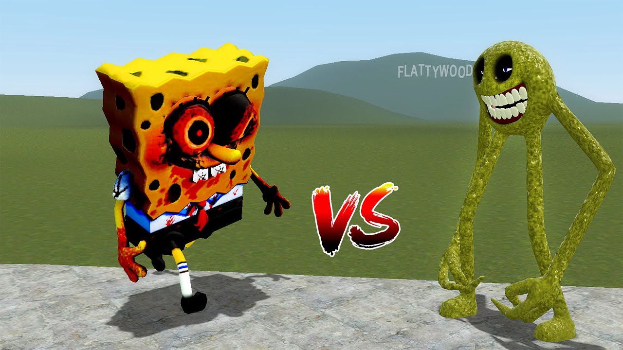NEW SPONGEBOB.EXE VS NEW ROBLOX INNYUME SMILEY'S STYLIZED NEXTBOT