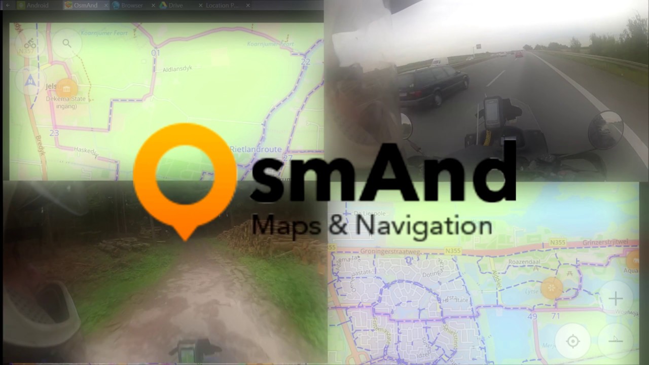 OsmAnd 2.5 Tutorial 1 First boot map install, navigation