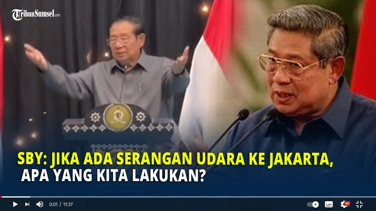 SBY Bedah Perang Modern: Jika Ada Serangan Udara ke Jakarta, Apa yang Kita Lakukan?