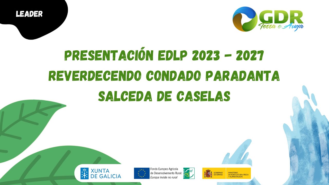 GDR TERRA E AUGA EDLP 2023 2027
