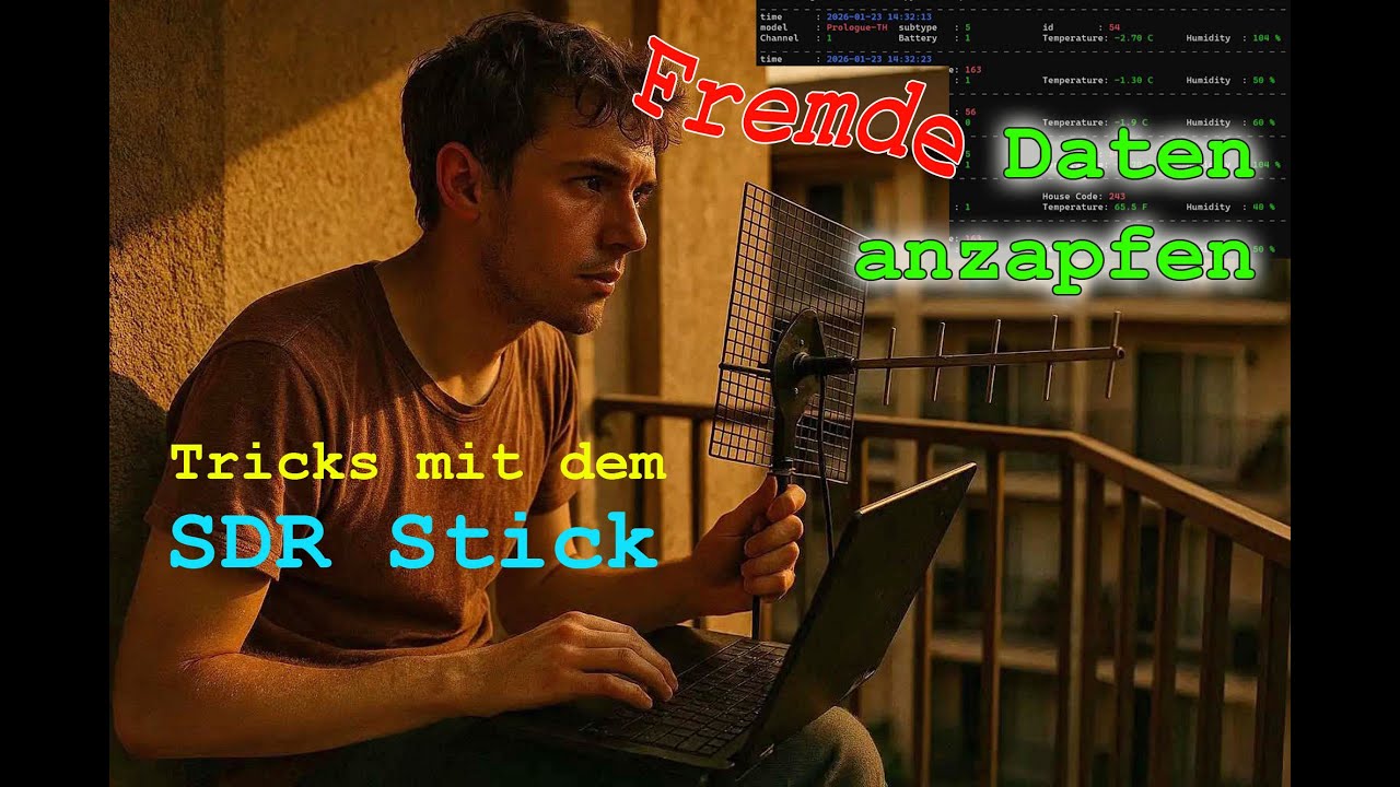 RTL SDR Trick ► fremde Daten anzapfen &diams; kostenlose Software