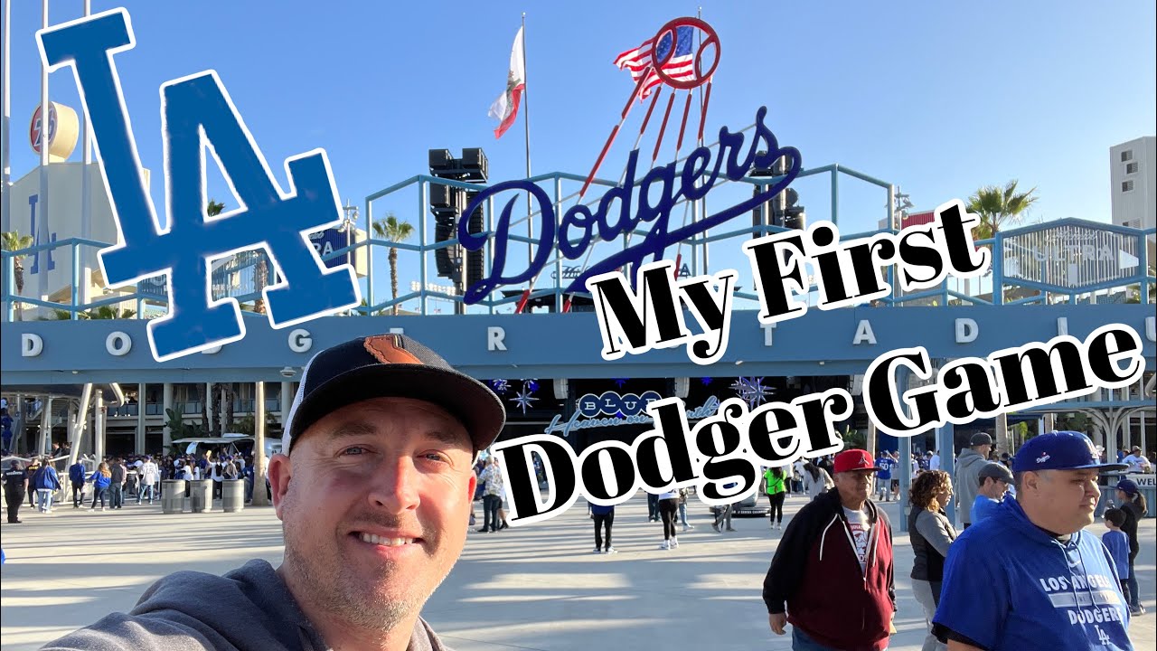 Видеоблог «Первый раз на стадионе Доджер» | Los Angeles Dodgers