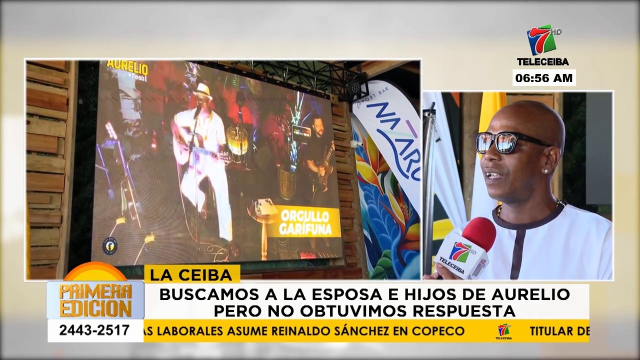 Buscamos a la esposa e hijos de Aurelio Martínez, pero no obtuvimos respuesta para el 'Aurelio Fest'