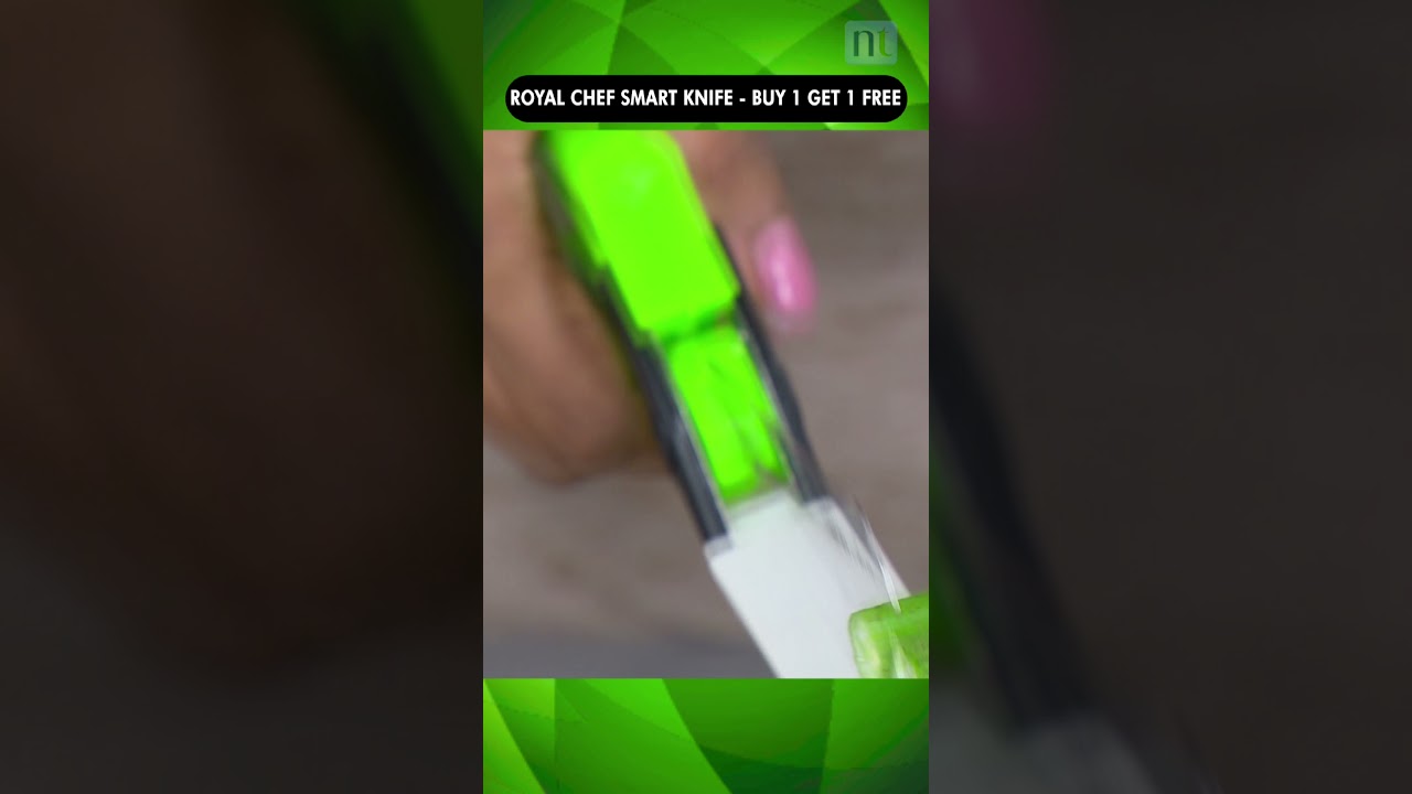 Royal Chef Smart Knife - Buy 1 Get 1 Freeamazingproducts #trendyproducts #smartknife #kitchenproduct