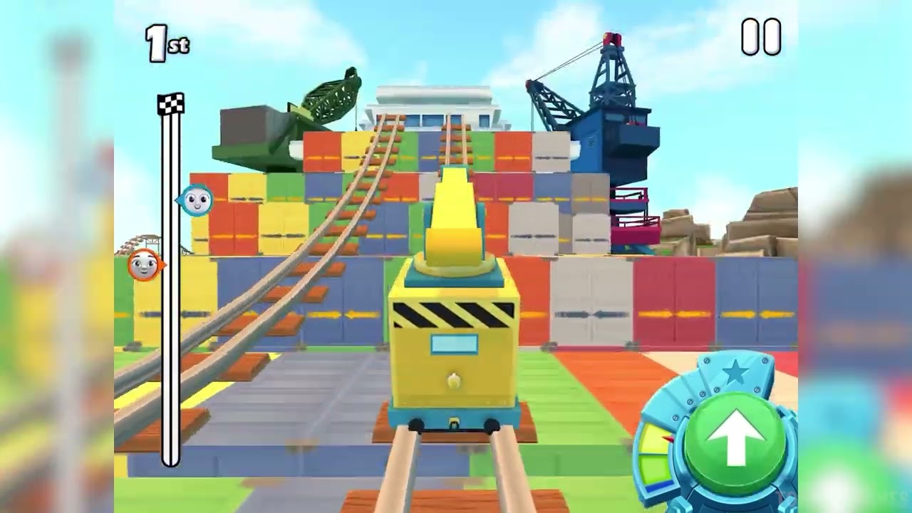 Thomas & Friends Magical Tracks! 🌈🚦✨Carly Race VS Best Friends at Frantic Fortress!