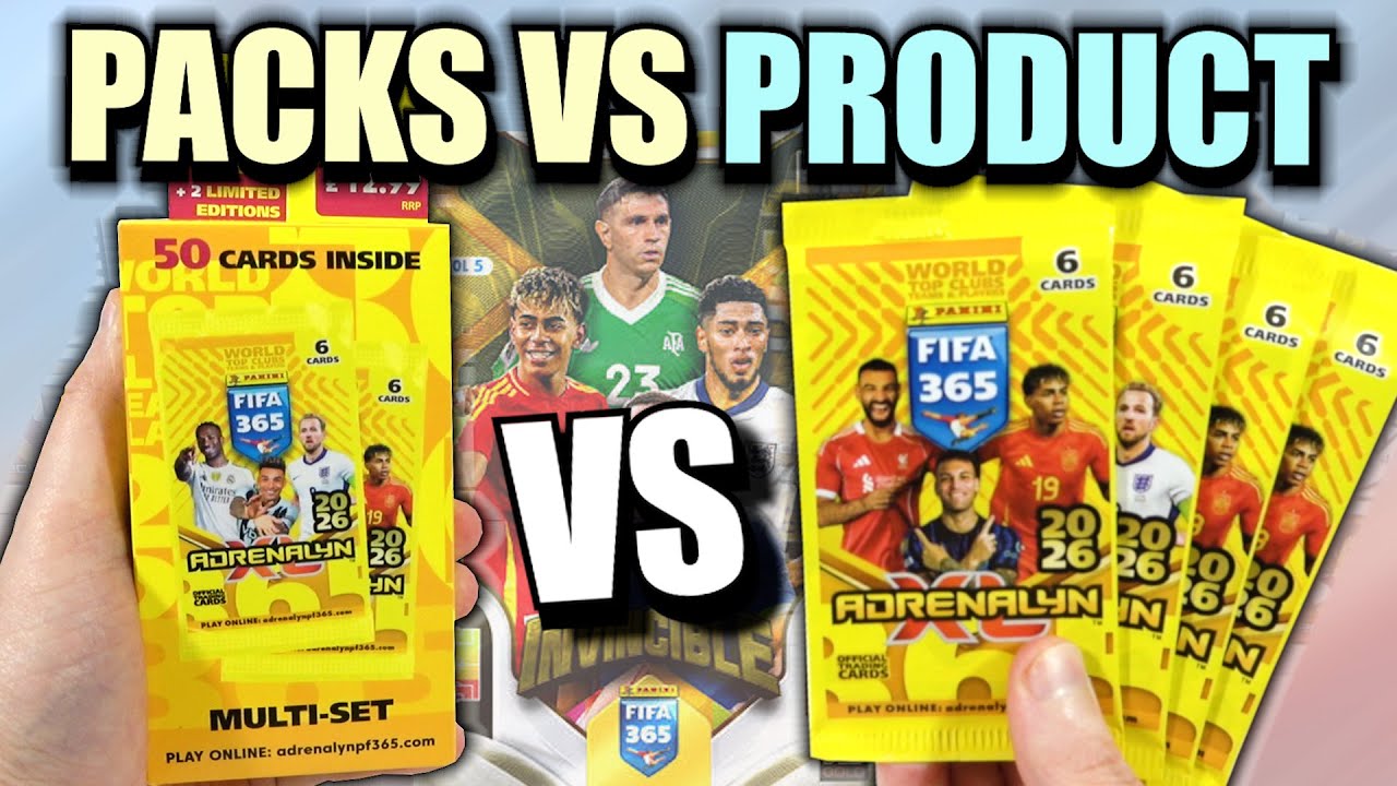 PANINI ADRENALYN XL 25/26 FIFA 365 Packs VS Multiset Pack Battle Opening | Packs VS Product 