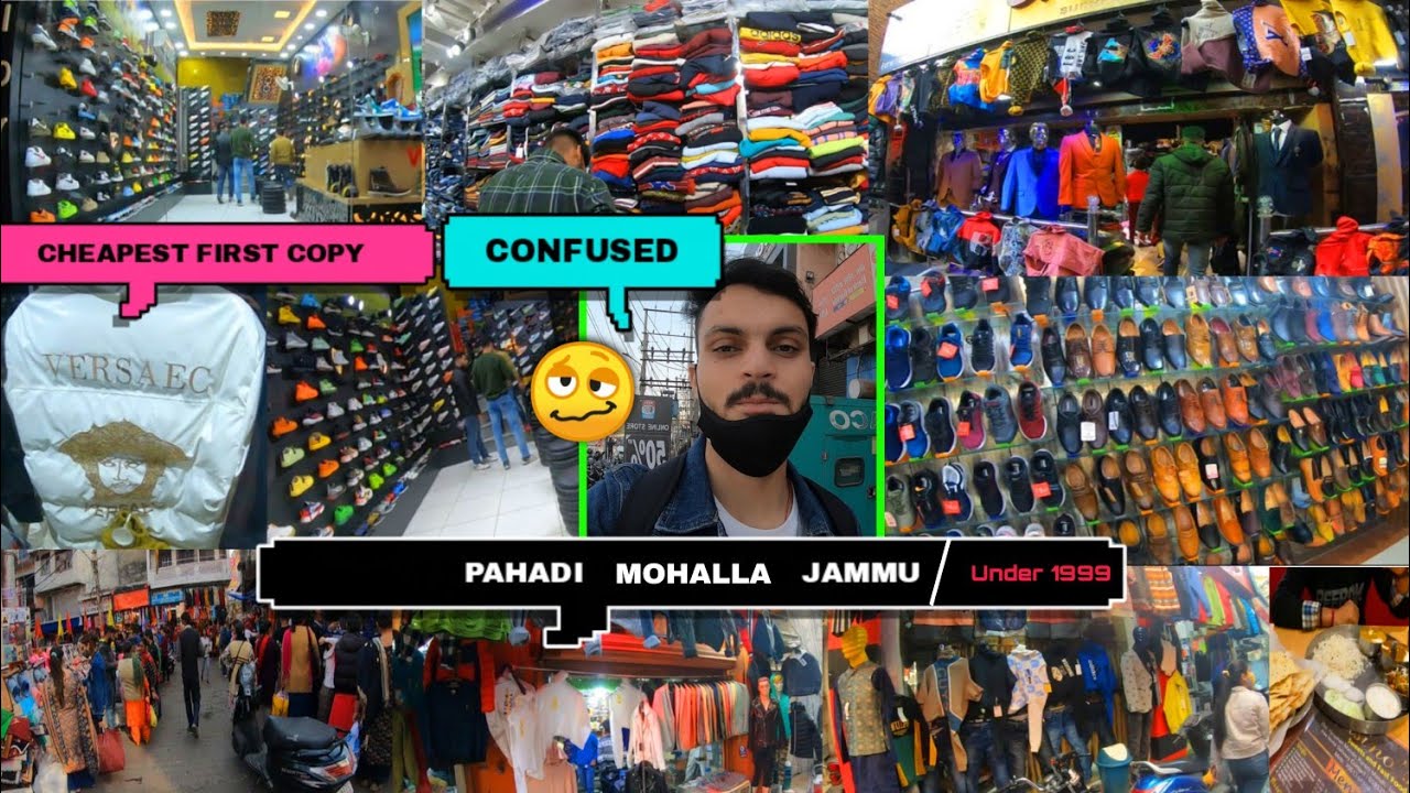 Cheapest First Copy In Jammu👟👖👔 / Pahari mohalla ( RITIK CHOUHAN)