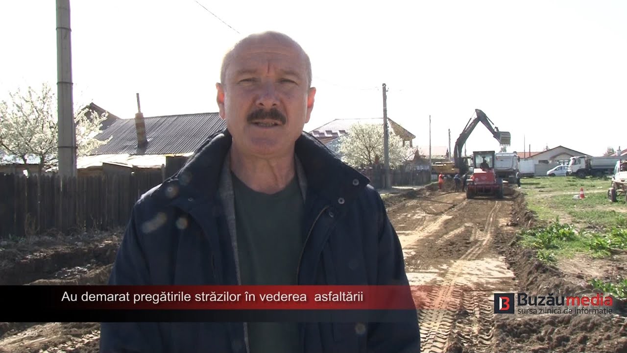 Râmnicu Sărat | Au demarat pregătirile străzilor în vederea asfaltării