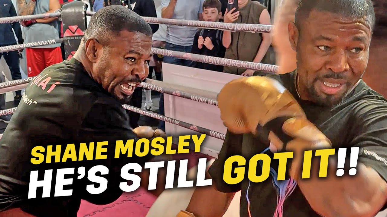 IMPRESSIVE!! Shane Mosley at 53 DESTROYS PADS! • Full Boxing Session