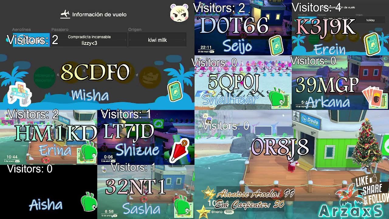 【あつ森】Animal crossing new horizons / あつまれどうぶつの森 (ALL レシピ)