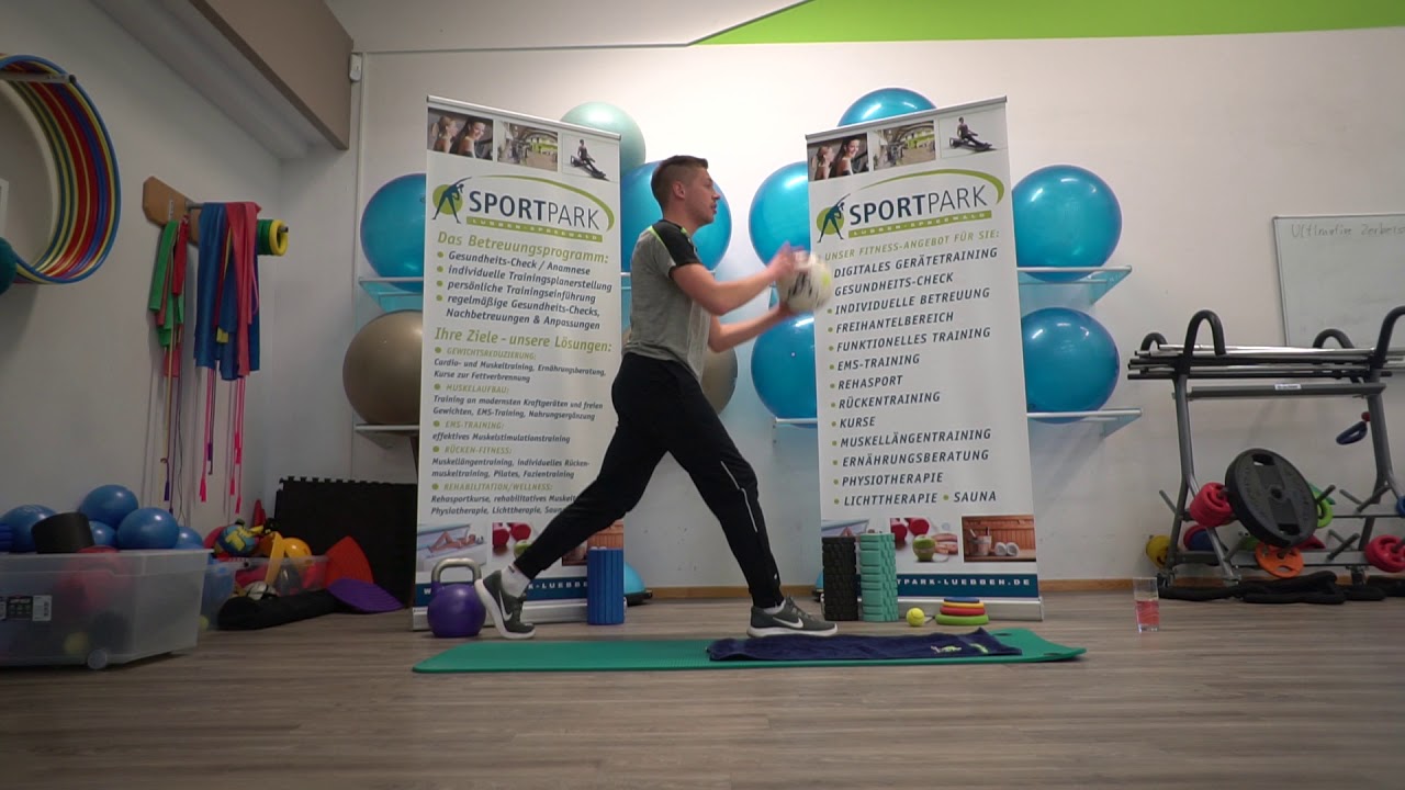Ballworkout mit Niklas