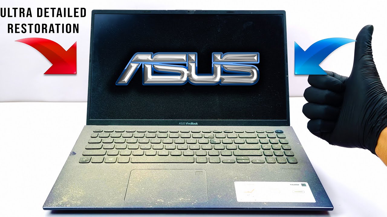 From Forgotten to Fabulous: Watch This Laptop Get a Stunning Makeover! 🌟💻