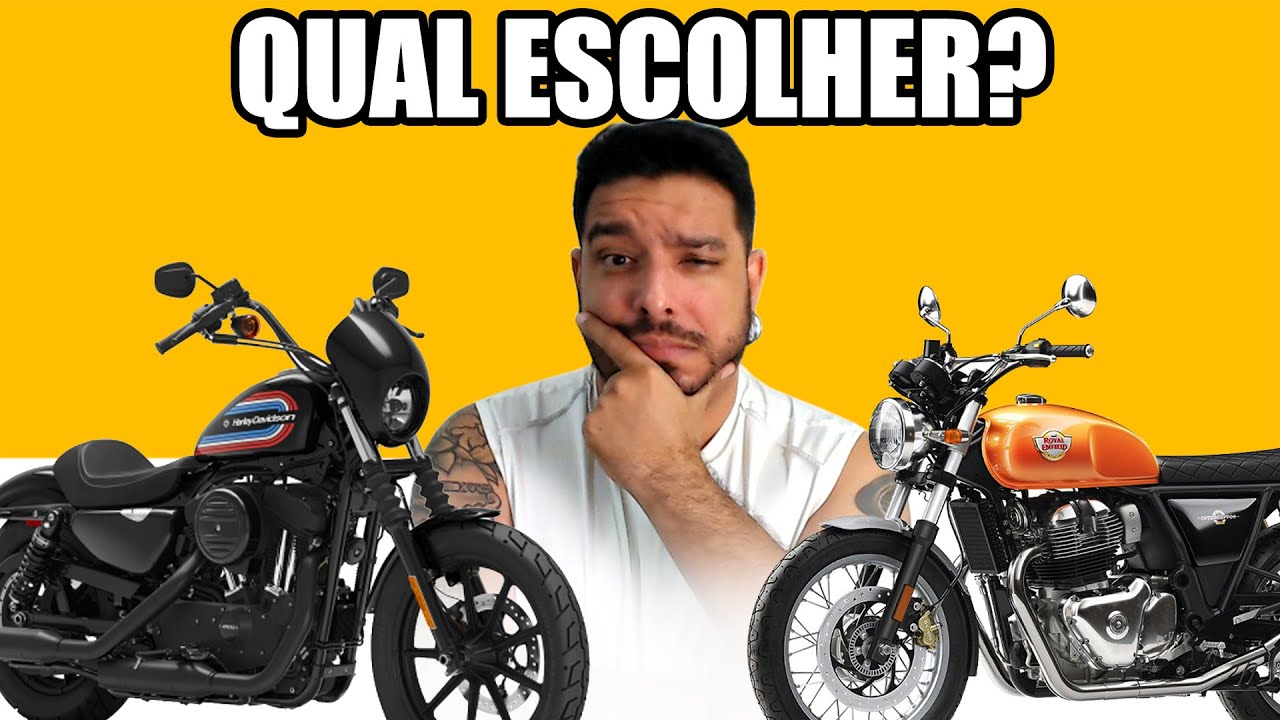 Qual escolher: Harley-Davidson Iron 1200 ou Royal Enfield Interceptor 650?