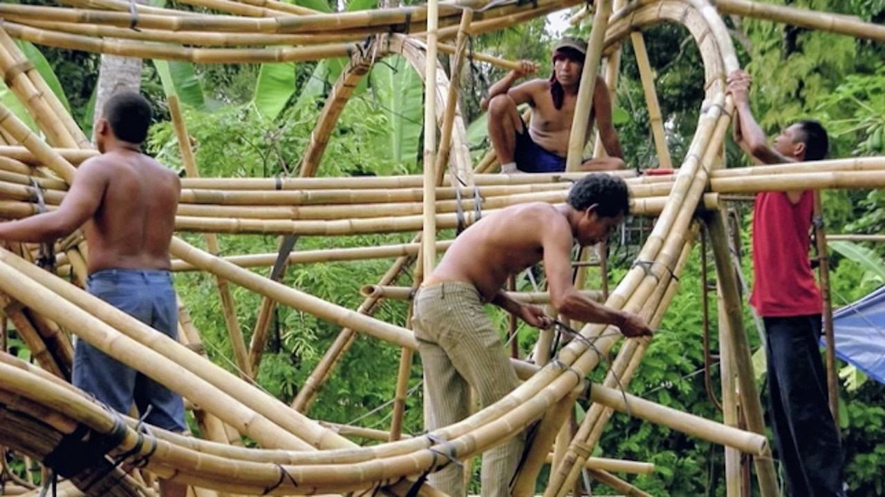 L'extraordinaire école en bambou de Bali