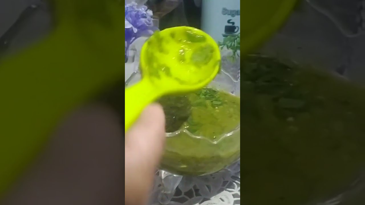Hari matar ki daal 😋💫