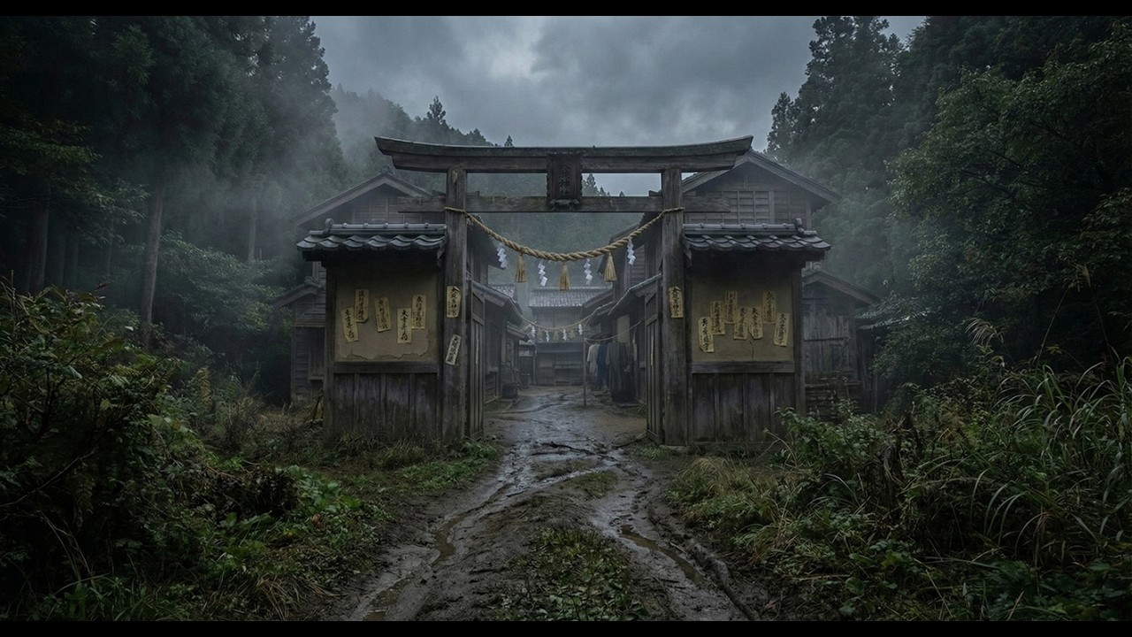 The Village of No Return / 帰れない村 - Liminal Space Japan#LiminalSpace #Japan #Horror #リミナルスペース #AIart