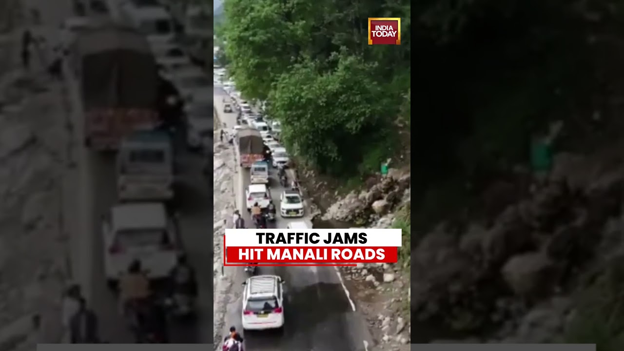Manali Witnesses Massive Tourist Influx and Traffic | Tourism | Himachal Pradesh