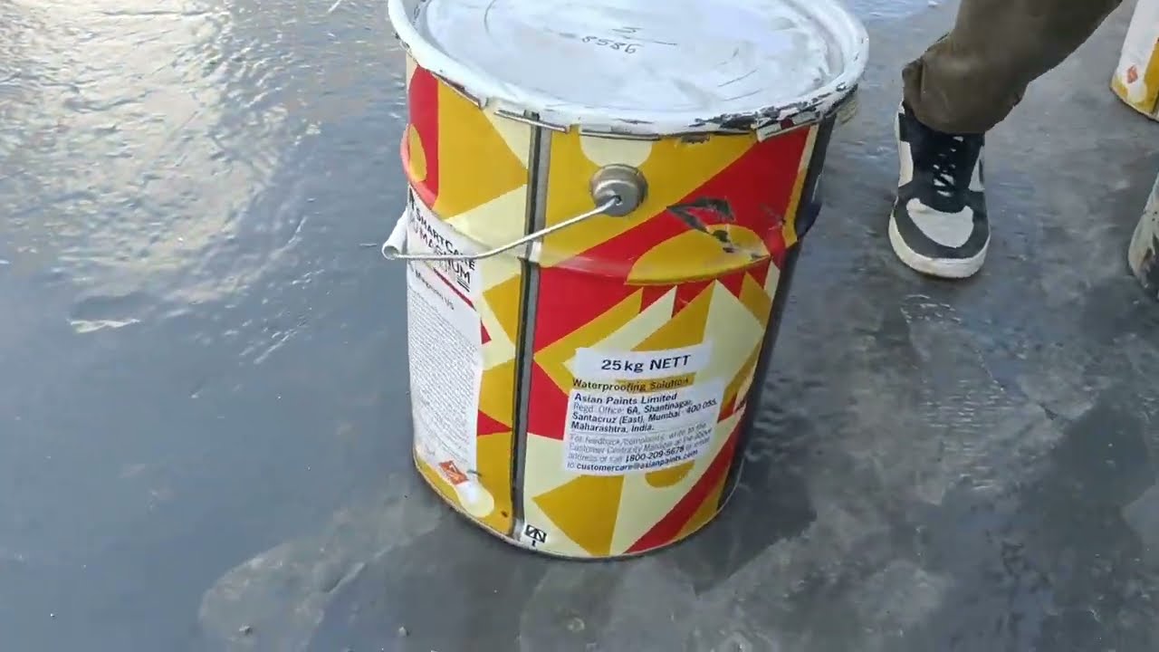 PU Magnum Coating on Terrace Waterproofing|New Method|Leakage Problem Solved 100%|PU Coating|