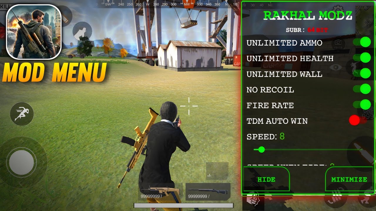 Мод-меню Survival Unknown Battle Royale | Меню модов SUBR | Рахал МОДЗ