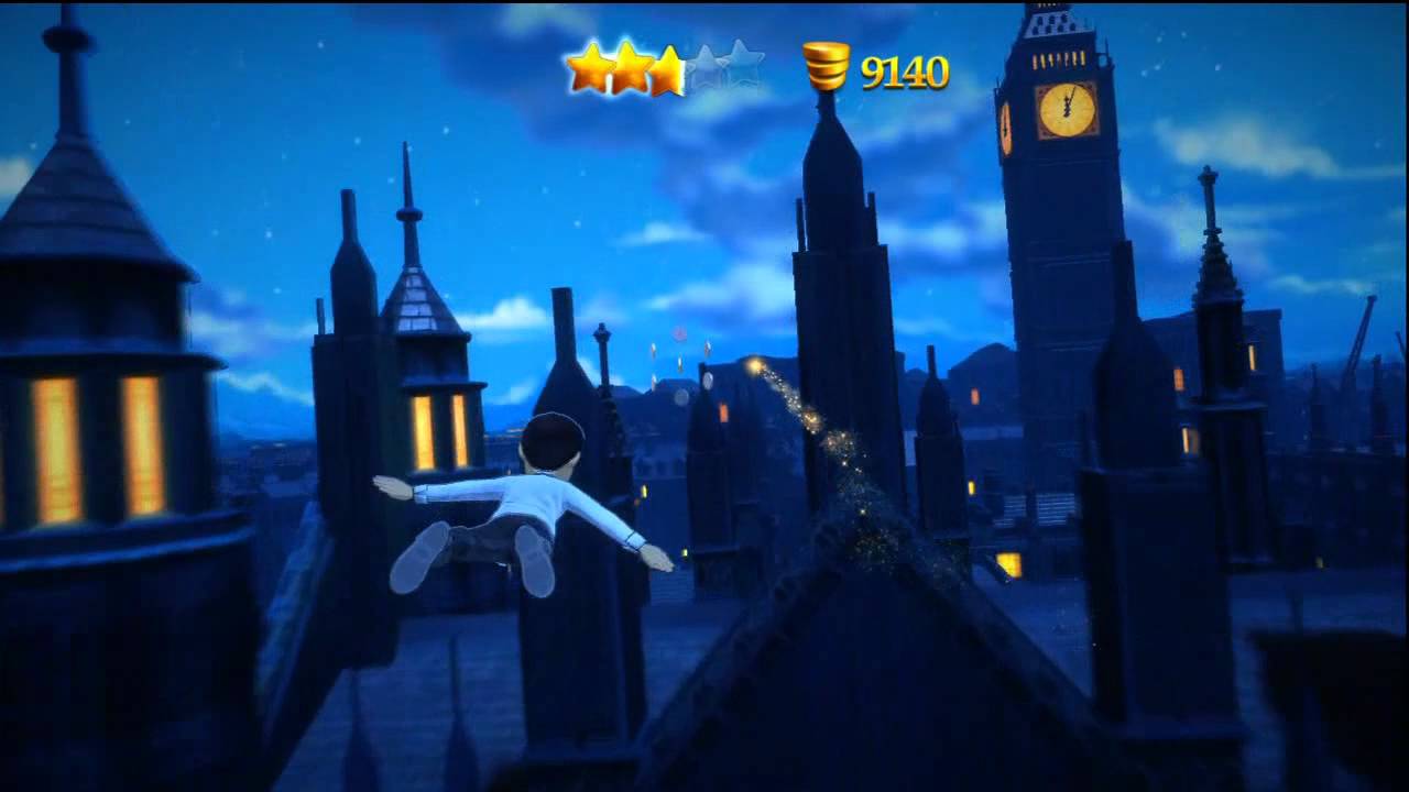 Disneyland Adventures Xbox 360 Kinect Peter Pan HD gameplay