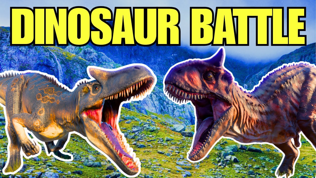 Dinosaurs FIGHT to the Death! In Jurassic World Evolution 2
