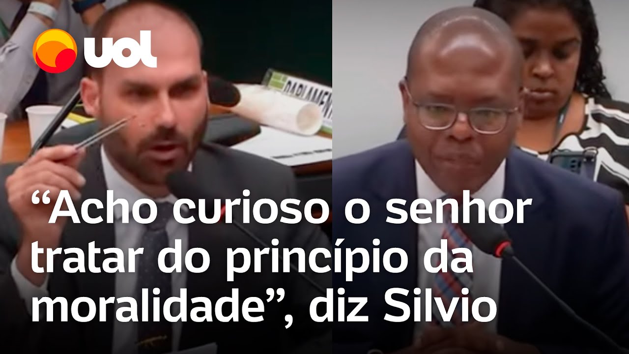 Empregar miliciano não está de acordo com a moralidade, diz Silvio Almeida a Eduardo Bolsonaro