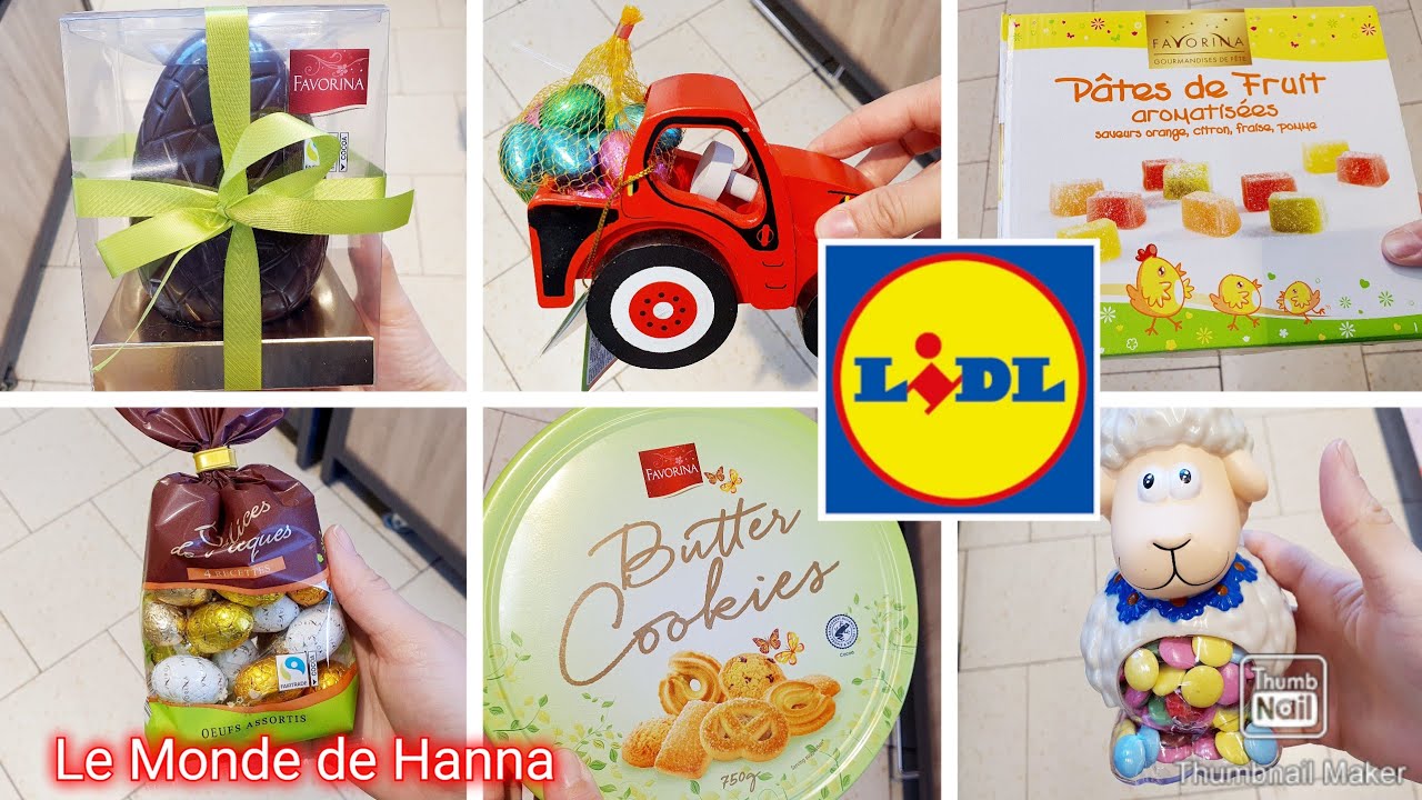LIDL ARRIVAGE 20-03 SPÉCIALE CHOCOLAT - PÂQUES 🐤 🐥 🐣