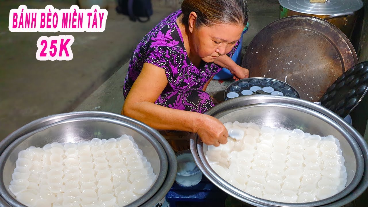 Bánh Bèo Miền Tây gia truyền 40 năm | Quy trình làm bánh hiếm thấy ở Sài Gòn