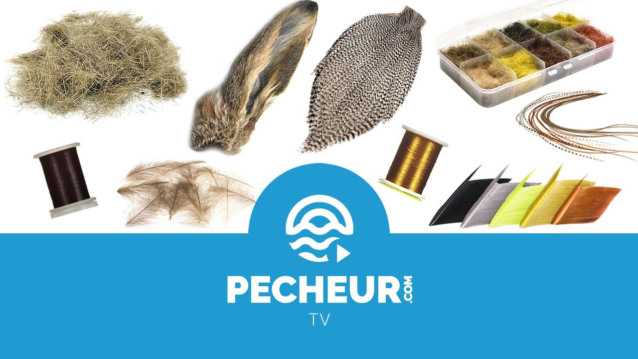 Quels matériaux de base pour monter des mouches sèches - Tutoriel Pecheur.com