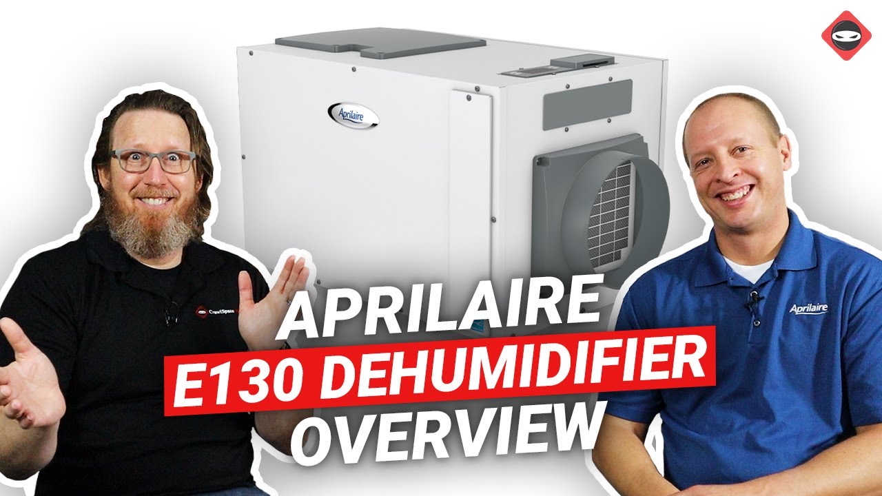 Aprilaire E130 Powerful Dehumidifier Overview | Lower Humidity in Very Large Homes