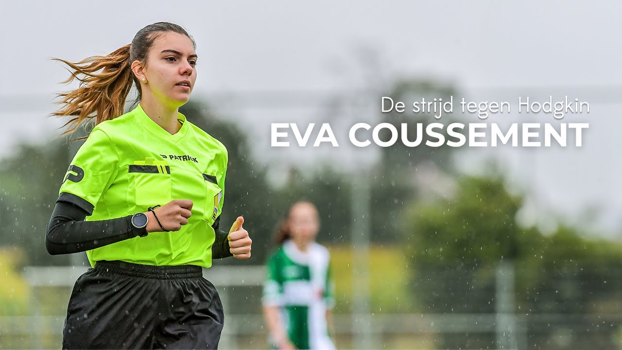 Scheidsrechter Eva Coussement over haar strijd tegen Hodgkin