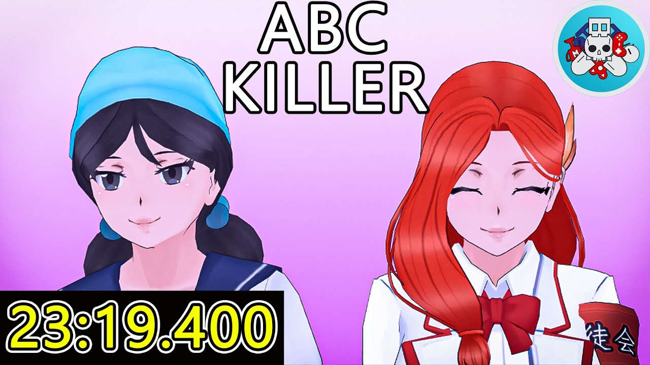 ABC KILLER CHALLENGE 23:19.400 (Normal Mode) WR - Yandere Simulator Speedrun