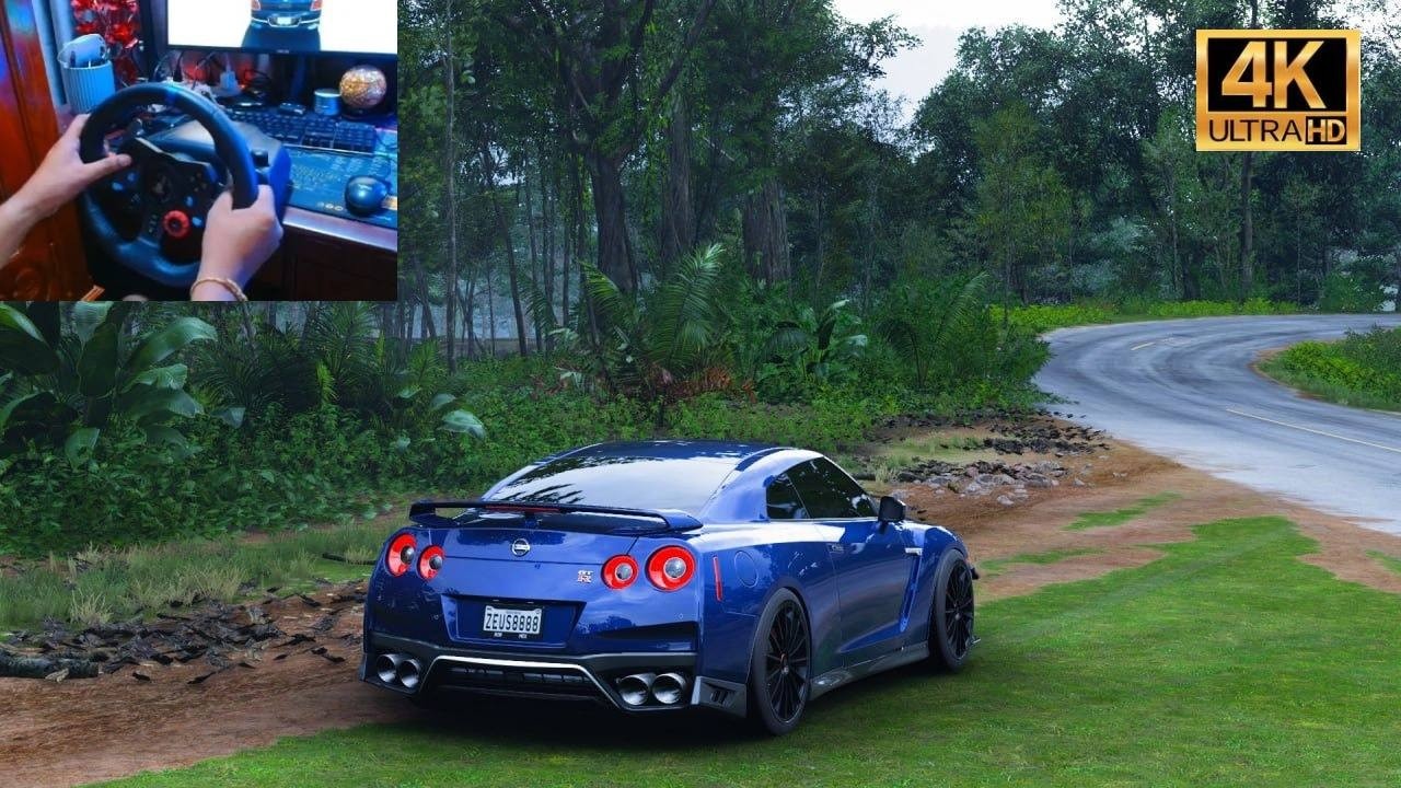 Nissan GT-R Nismo R35 2020 | Forza Horizon 5 Logitech G29 Steering Wheel Gameplay 4K