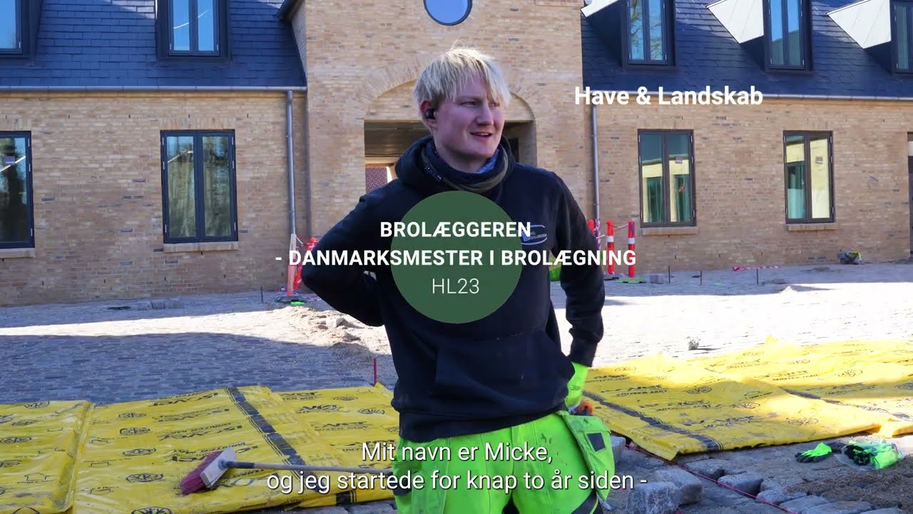 Brolæggeren   Danmarksmester i brolægning 14 03