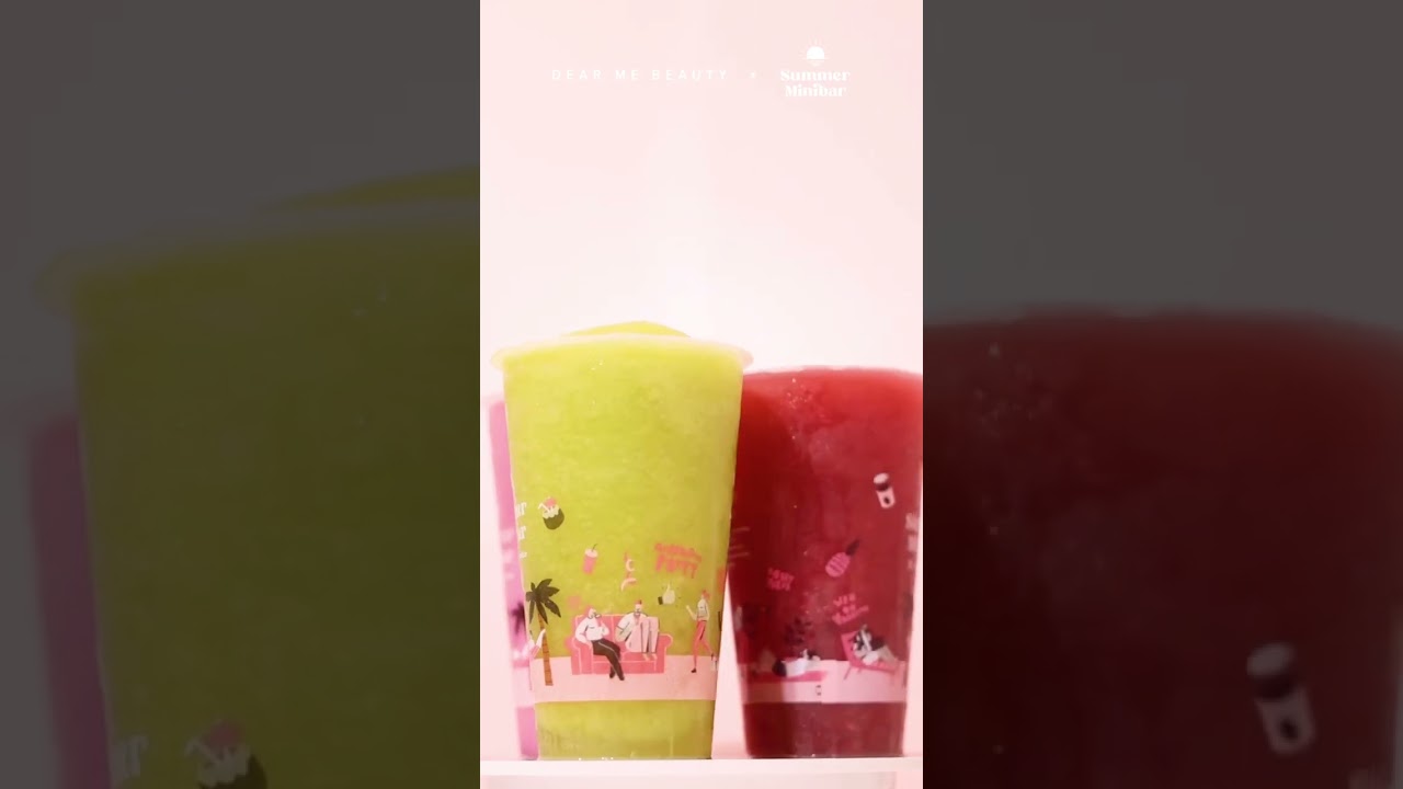 Gak worry perut bloating kalo minum Fiber Drink Dear Me Beauty x Summer Minibar! 