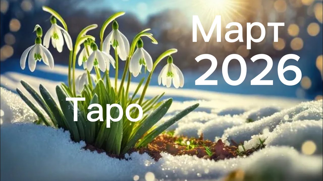 Таро. Рак. Март 2026🌷🌷🌷
