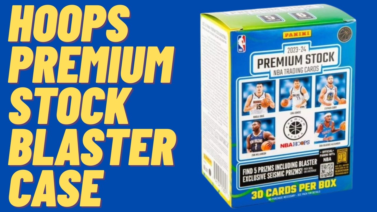 WEMBY HUNTING! 🏀 Opening a FULL CASE of 2023-24 Hoops Premium Stock Blasters