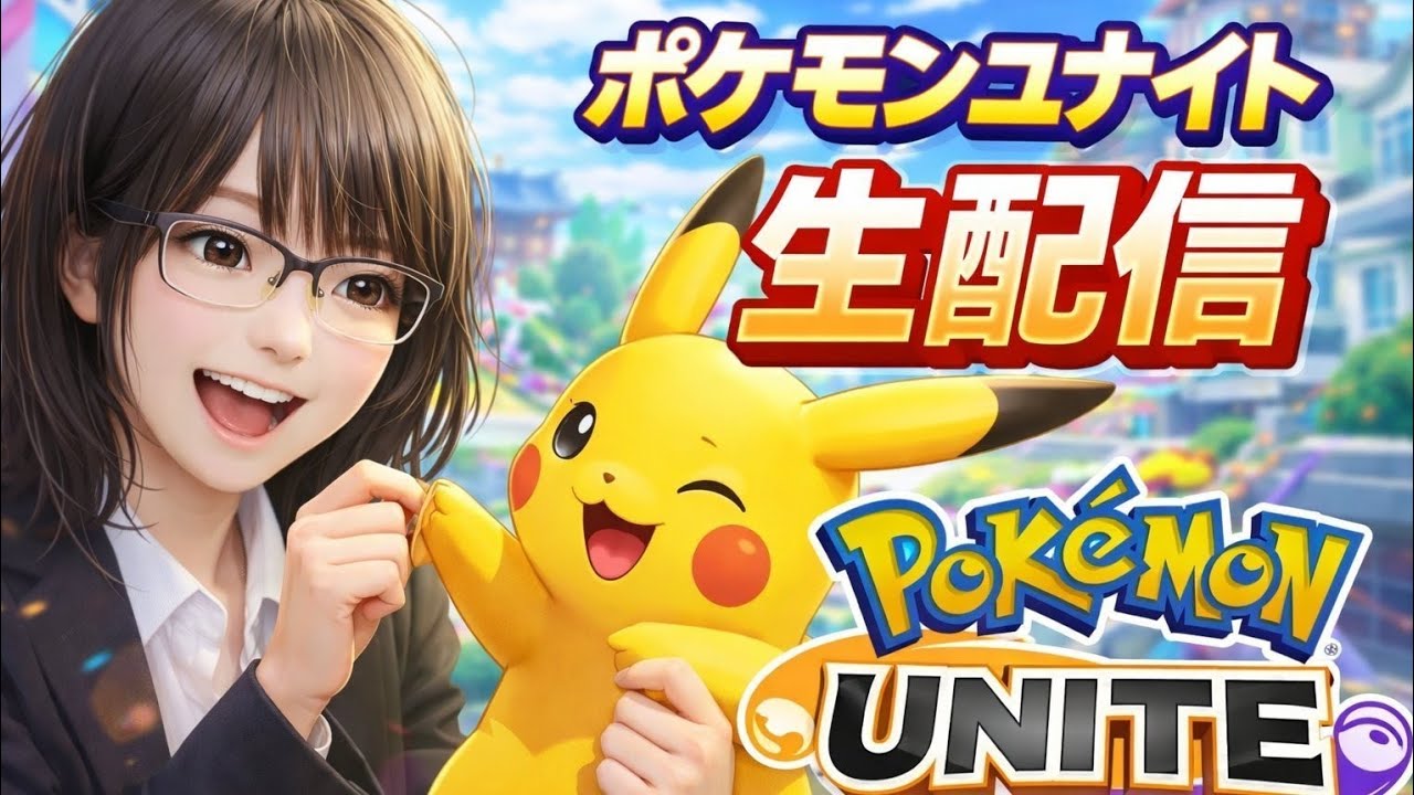 【#ポケモンユナイト】スロット抽選負けたから腹いせにユナイトとかやる【上級者、対あり、煽りいいね歓迎】