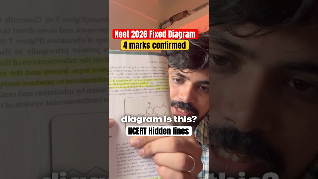 NEET 2026 Fixed Questions 😱| Yeh Question Aayega