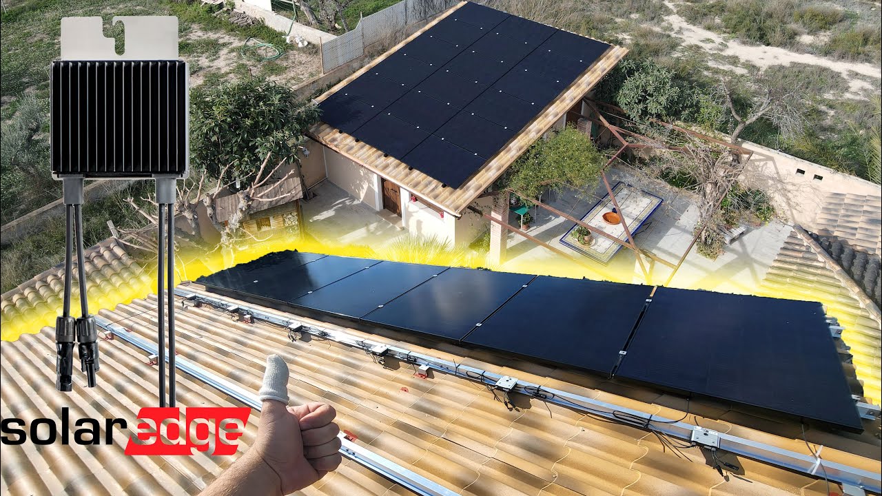 Autoconsumo SOLAR con OPTIMIZADORES y sin BATERIAS !! Inversor SolarEdge y paneles SUNPOWER