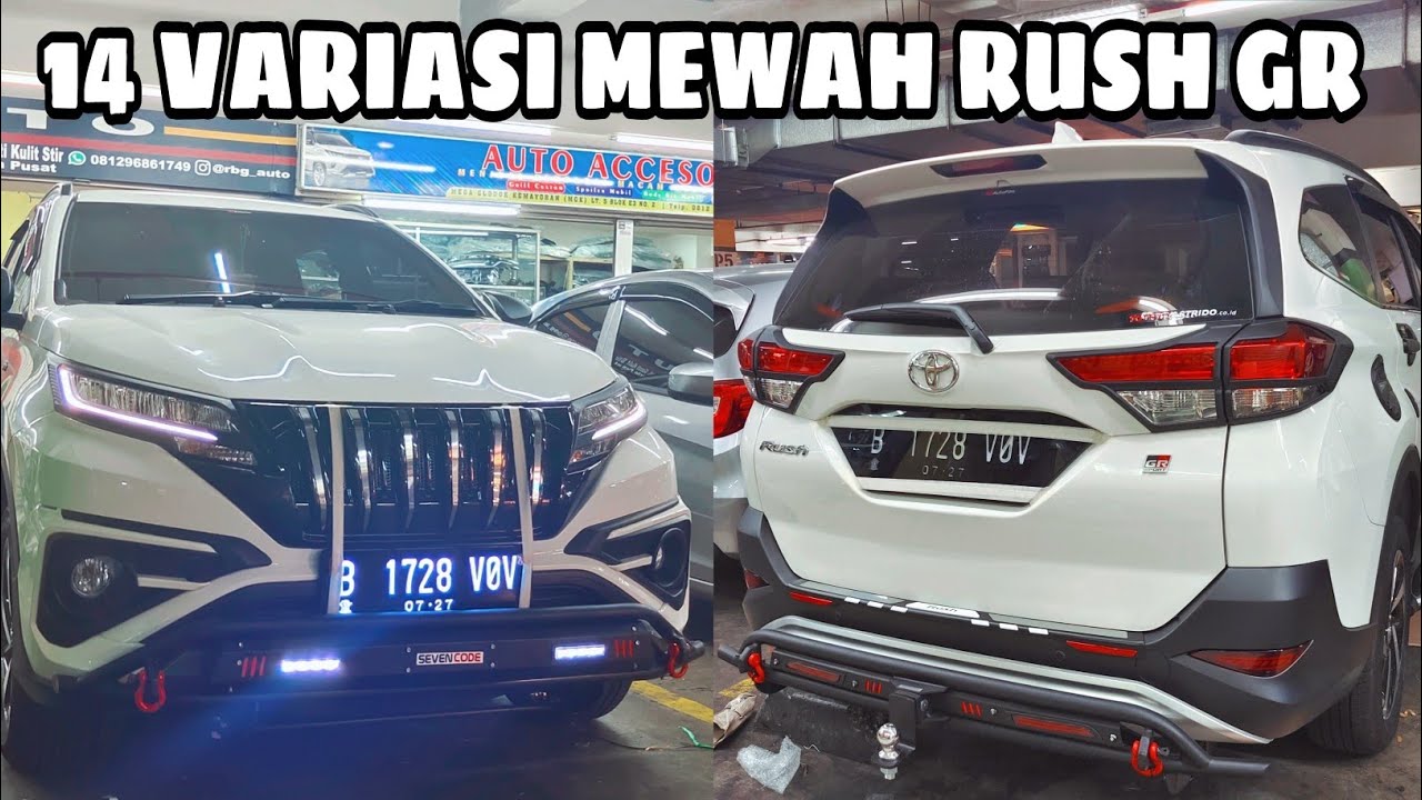 MODIF TOYOTA RUSH GR PASANG 14 VARIASI TERBARU