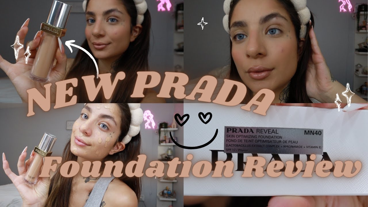 NEW Prada Skin Optimising Foundation!! *Review ♡