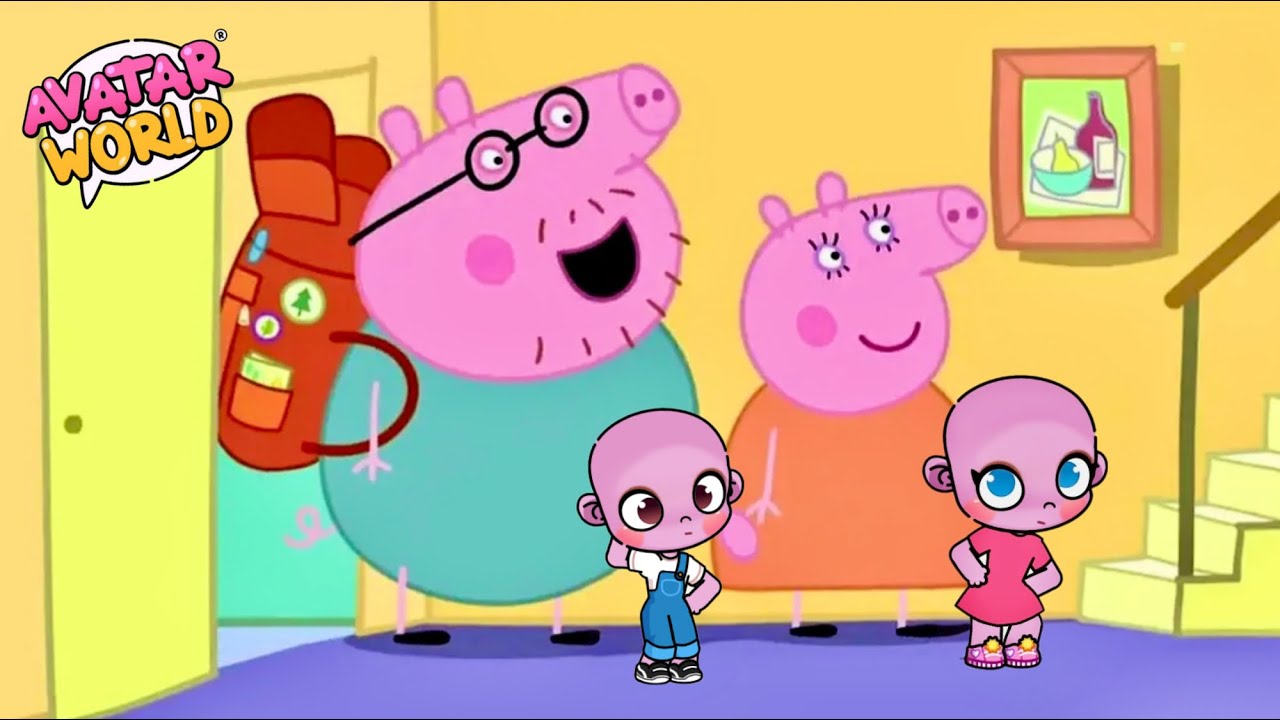 Peppa Pig in Avatar World | indoor adventure | Peppa pig
