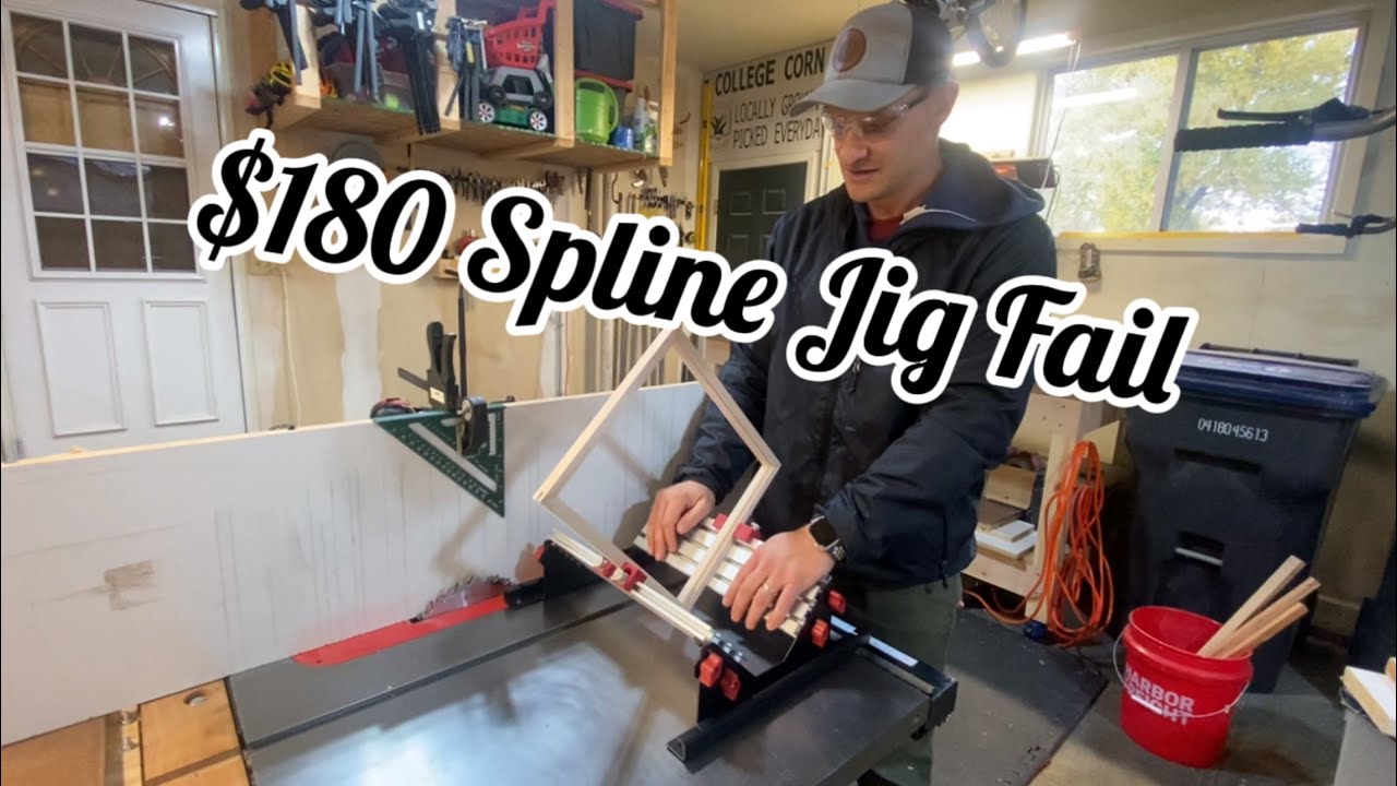 Обзор шаблона для изготовления шлицевых заготовок Woodpeckers Spline Jig – почему я его возвращаю.