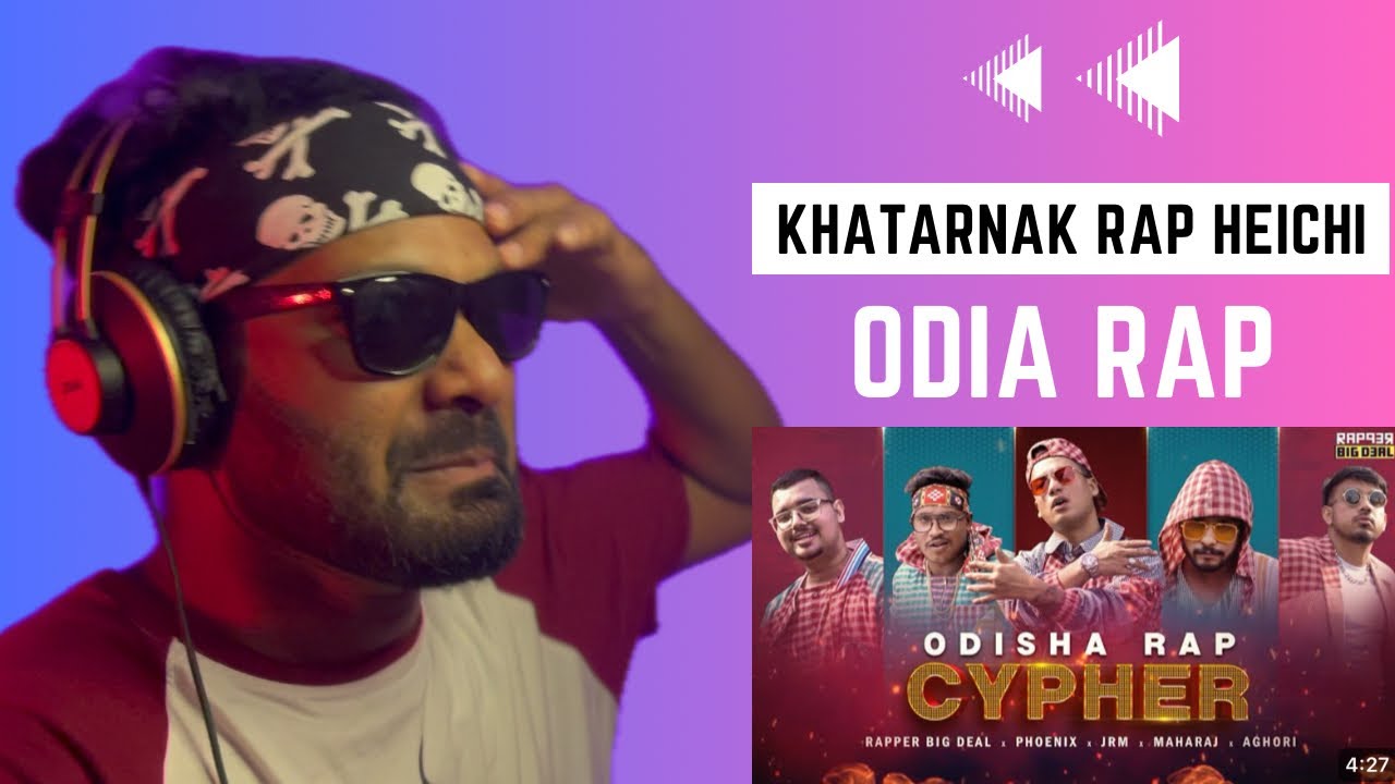 Odisha Rap Cypher Reaction Video | Big Deal | JRM | Phoenix | Maharaja | Aghori | Groovy Guru