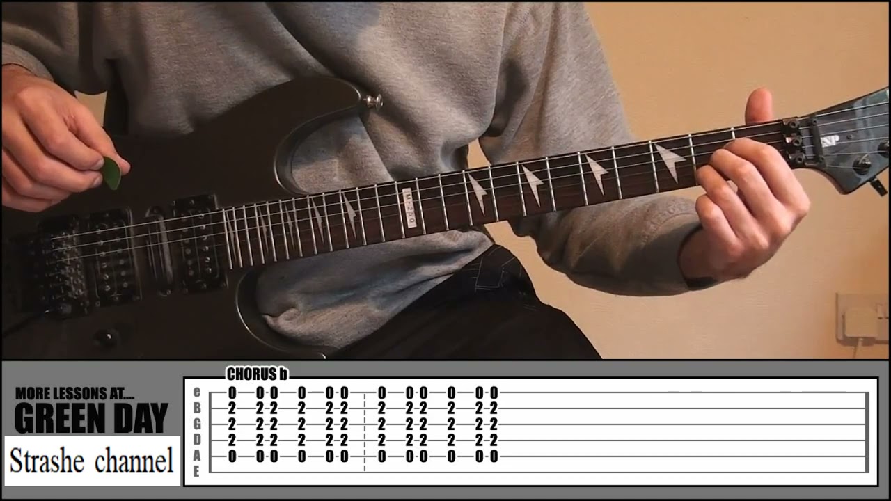 Green Day - Last Night On Earth Performances & Jam Track best guitar lessons tabs