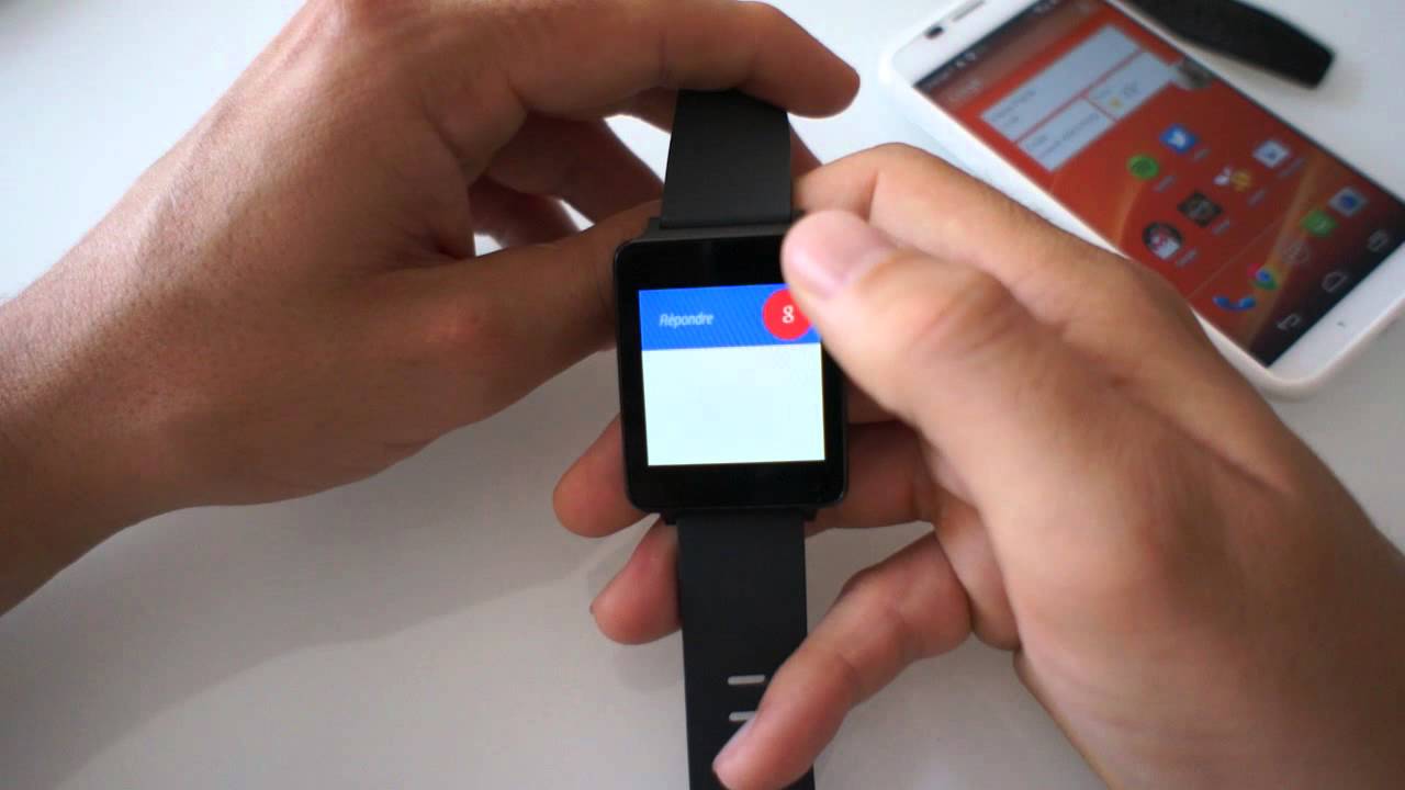 Test: LG G Watch sous Android Wear
