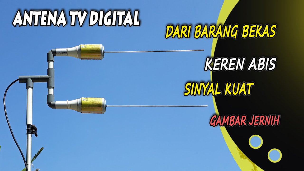 Televisi tanpa tv kabel: hemat uang dengan belajar membuat antena sendiri